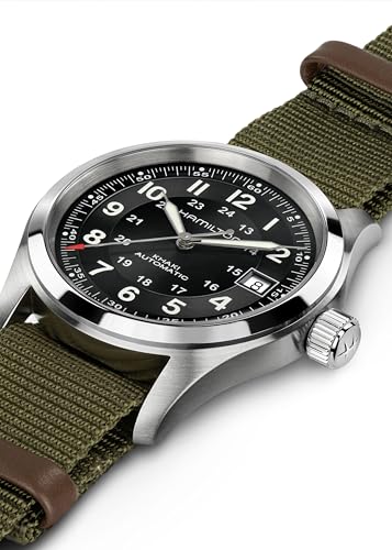 Khaki Field Automatic Watch 38mm Black Dial