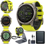 Fenix 7 Series GPS Adventure Smartwatch Bundle Charging Stand