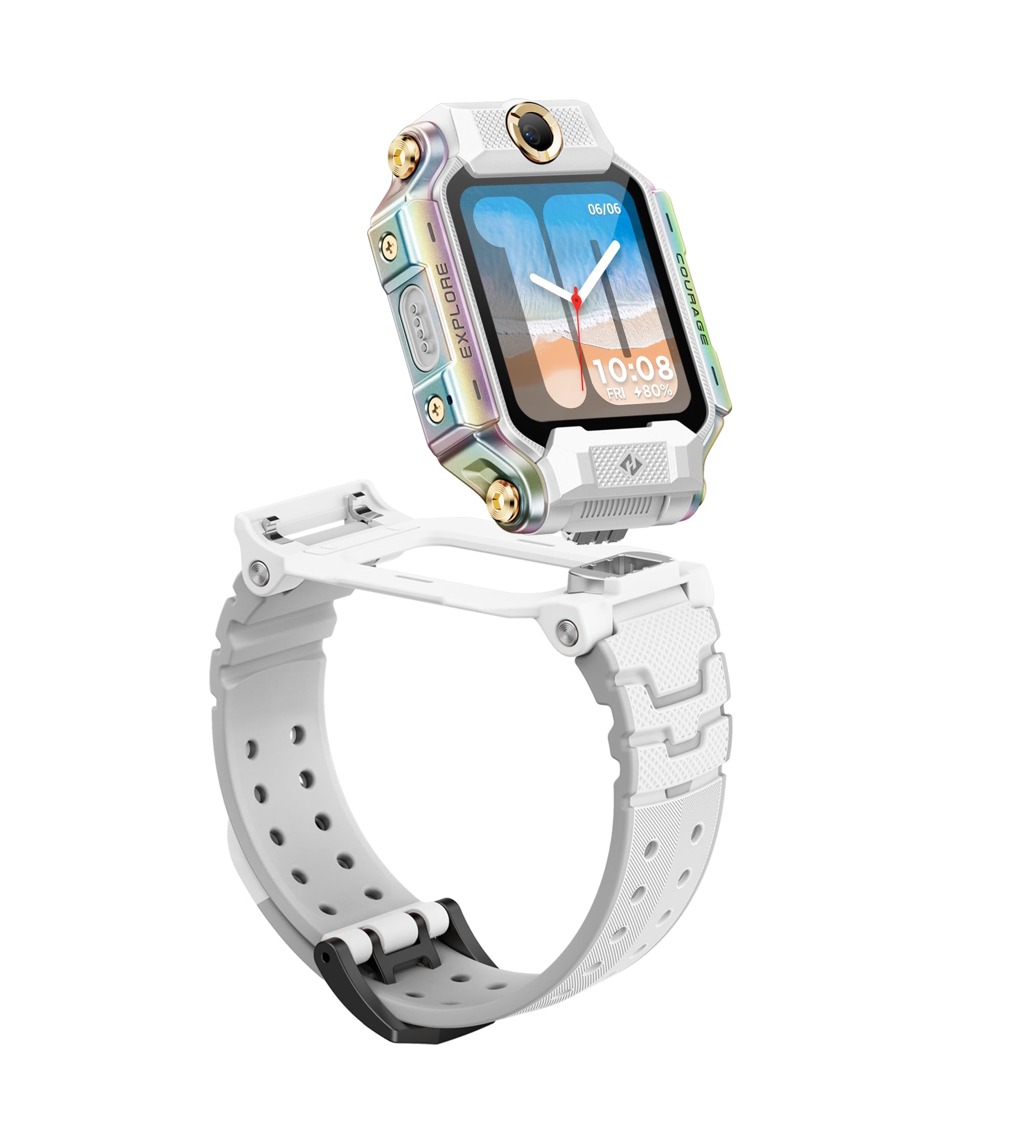 Kids GPS Smartwatch HD Video Calling 4G Real-Time Tracking IPX8 Water Resistant