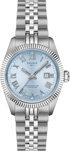 Ballade Powermatic 48 COSC Automatic Watch 30mm Blue Dial Stainless Steel