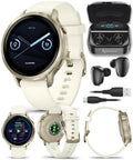 Venu 4 AMOLED GPS Smartwatch 41mm 45mm Built-in Flashlight Bundle