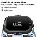 Kids GPS Smartwatch 4G Video Calling Texting Parental App