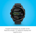 Fenix 7 Series GPS Adventure Smartwatch Bundle Charging Stand