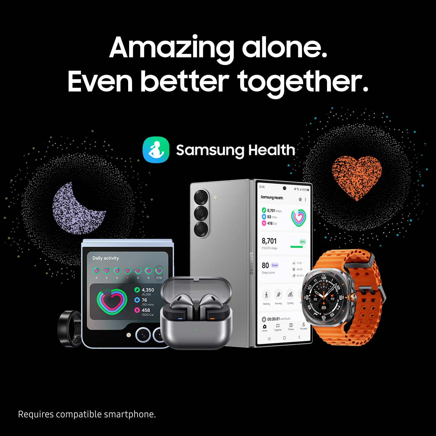 Galaxy Watch Ultra 47mm LTE Smartwatch Titanium Gray