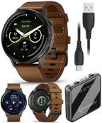 Venu 4 AMOLED GPS Smartwatch 41mm 45mm Built-in Flashlight Bundle