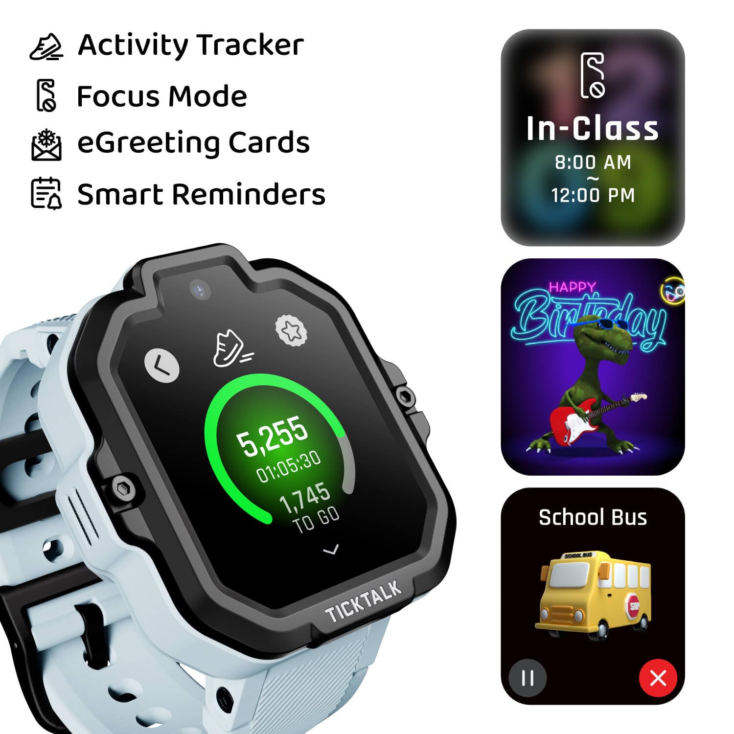 Kids GPS Smartwatch 4G Video Calling Texting Parental App