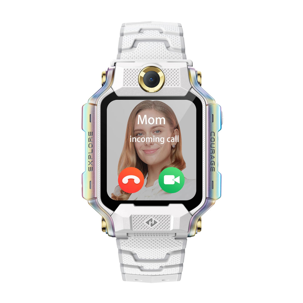 Kids GPS Smartwatch Dual Camera 4G Video Call Parental Control IP68 Waterproof