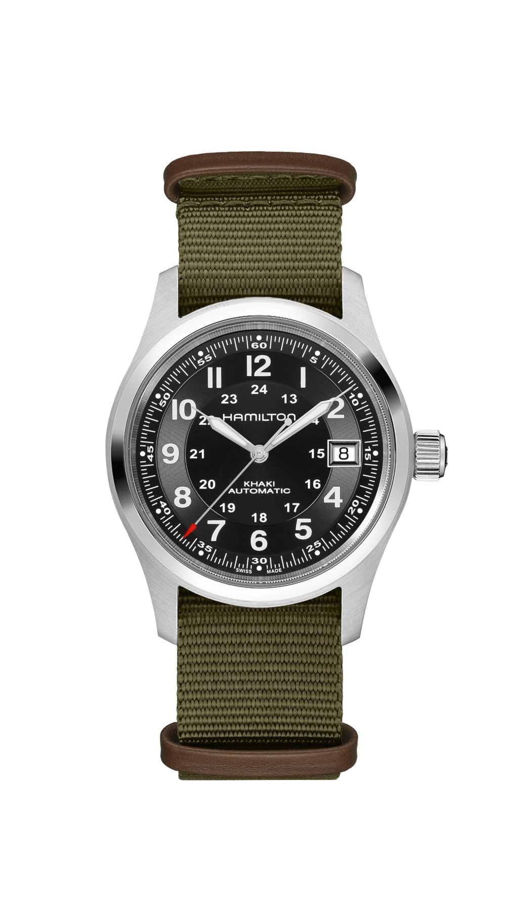 Khaki Field Automatic Watch 38mm Black Dial