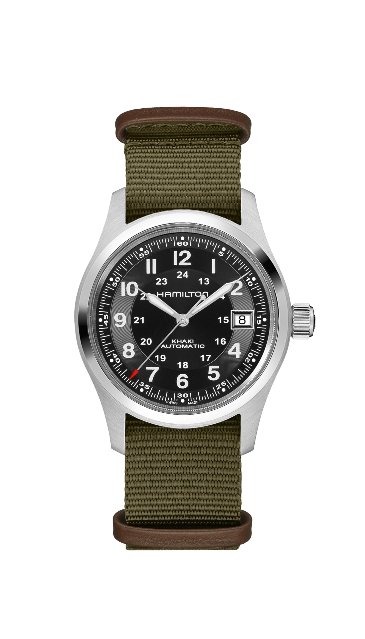 Khaki Field Automatic Watch 38mm Black Dial