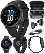 Venu 4 AMOLED GPS Smartwatch 41mm 45mm Built-in Flashlight Bundle