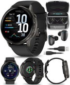 Venu 4 AMOLED GPS Smartwatch 41mm 45mm Built-in Flashlight Bundle