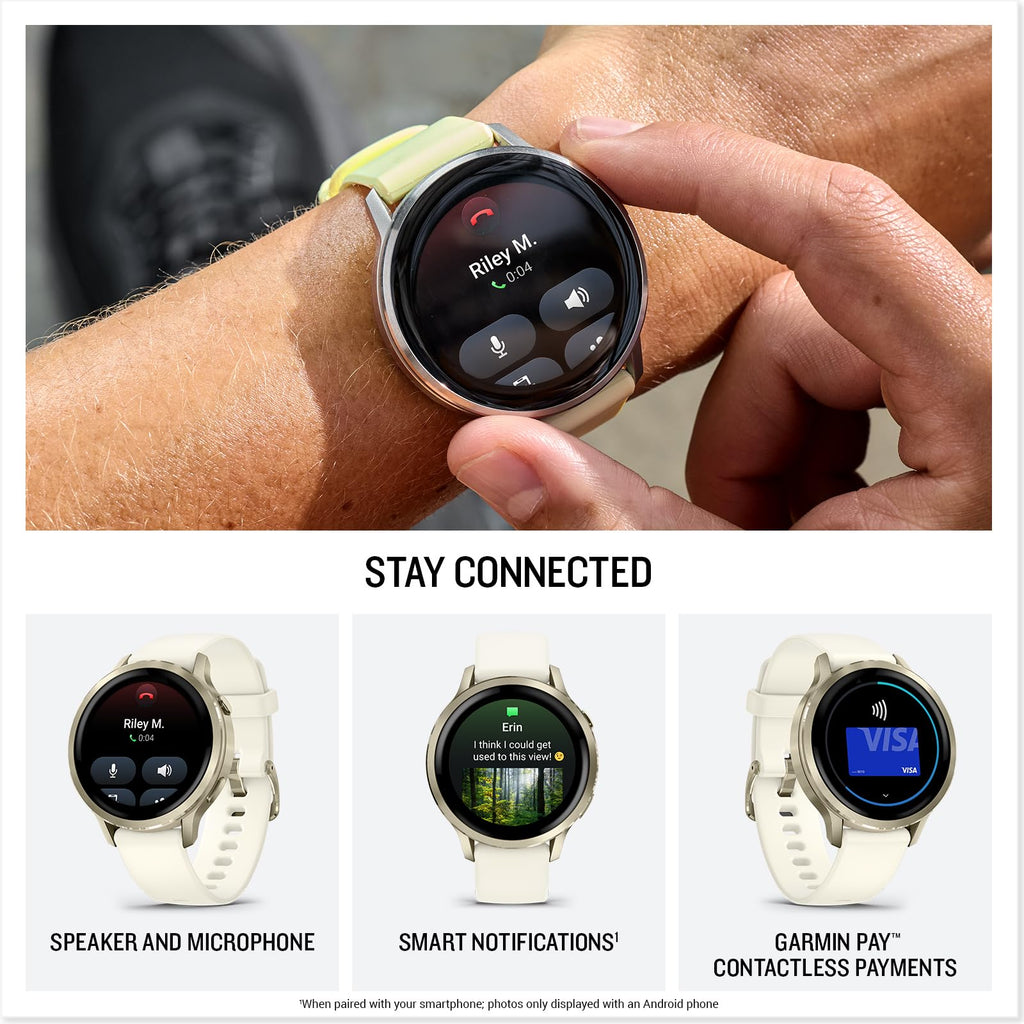 Venu 4 Fitness Smartwatch Bundle