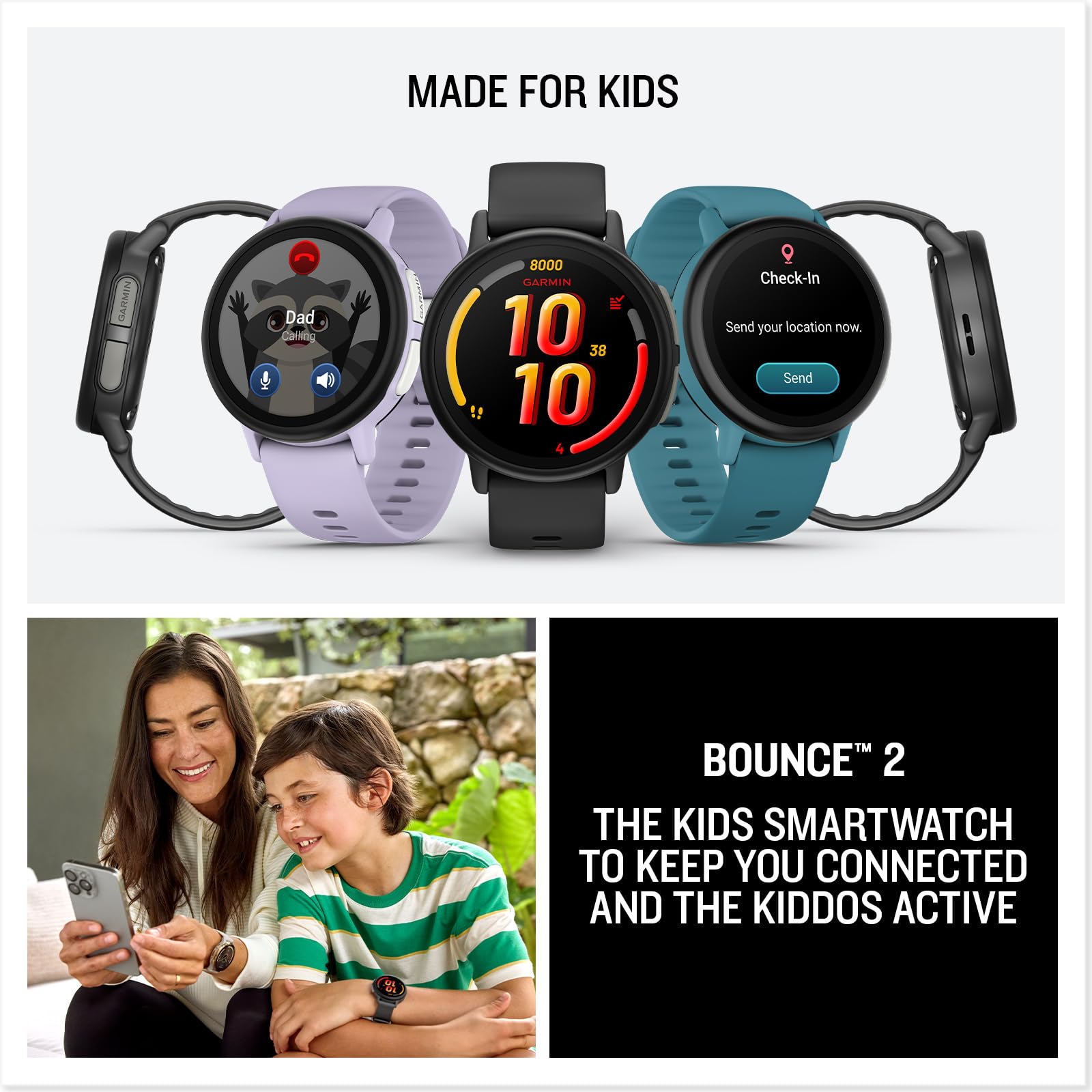 Bounce 2 Kids GPS Smartwatch