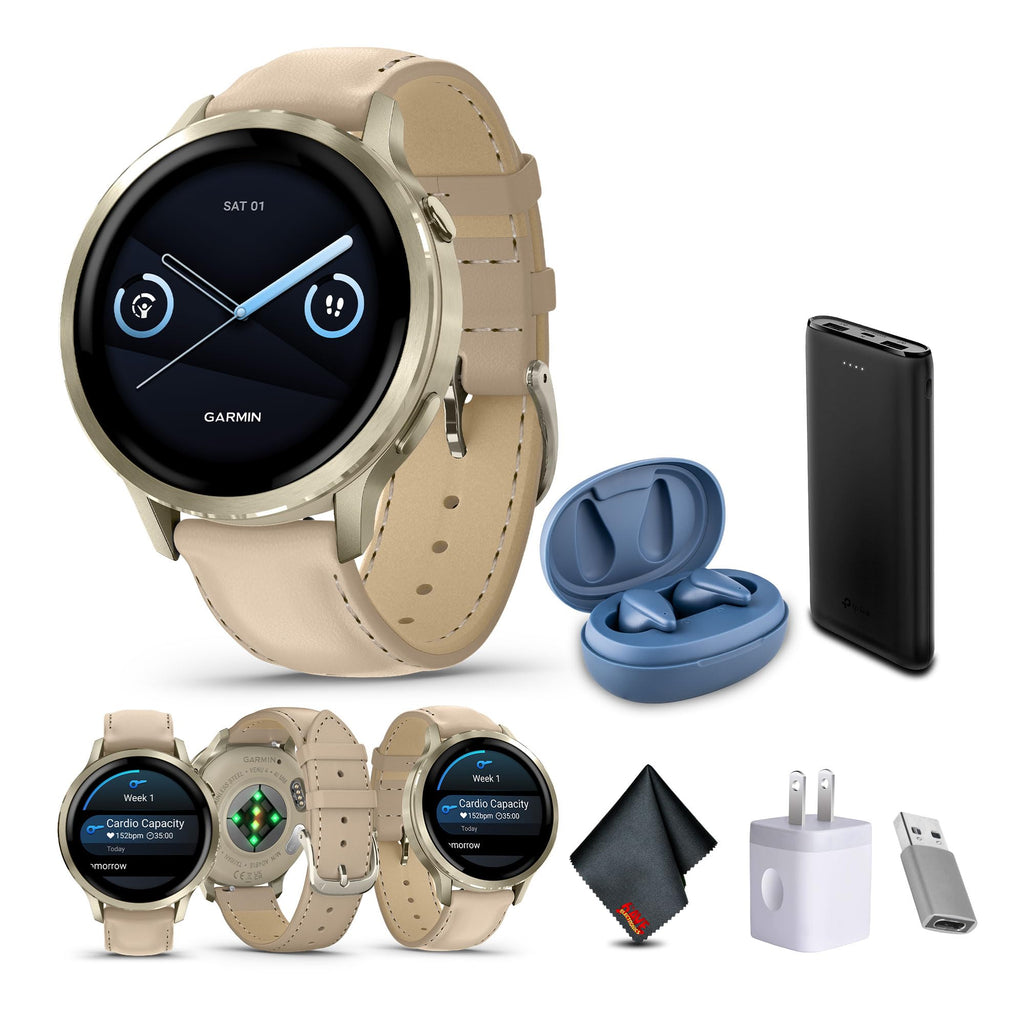 Venu 4 Fitness Smartwatch Bundle