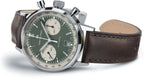 American Classic Automatic Watch 40mm Green Dial Leather Strap