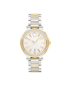Vizio Diamond Quartz Watch 32mm Stainless Steel Bracelet