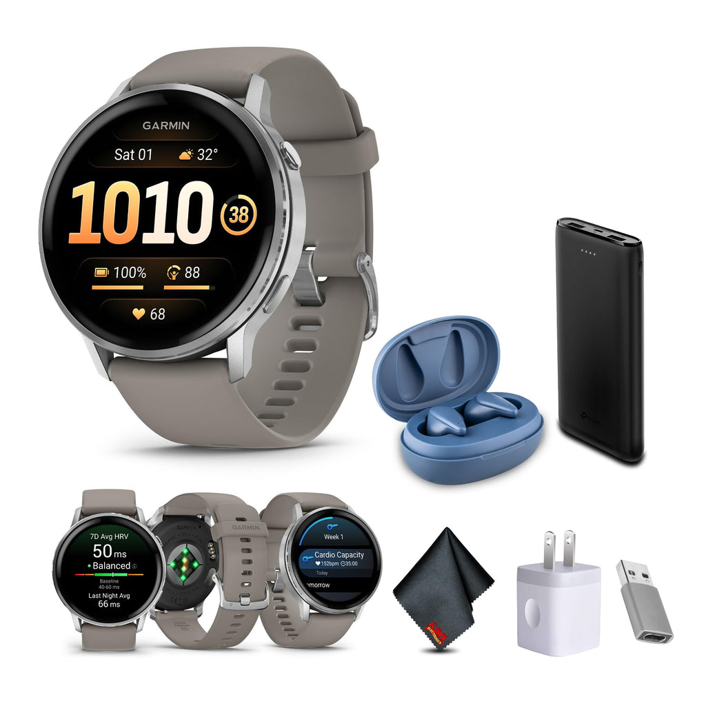 Venu 4 Fitness Smartwatch Bundle