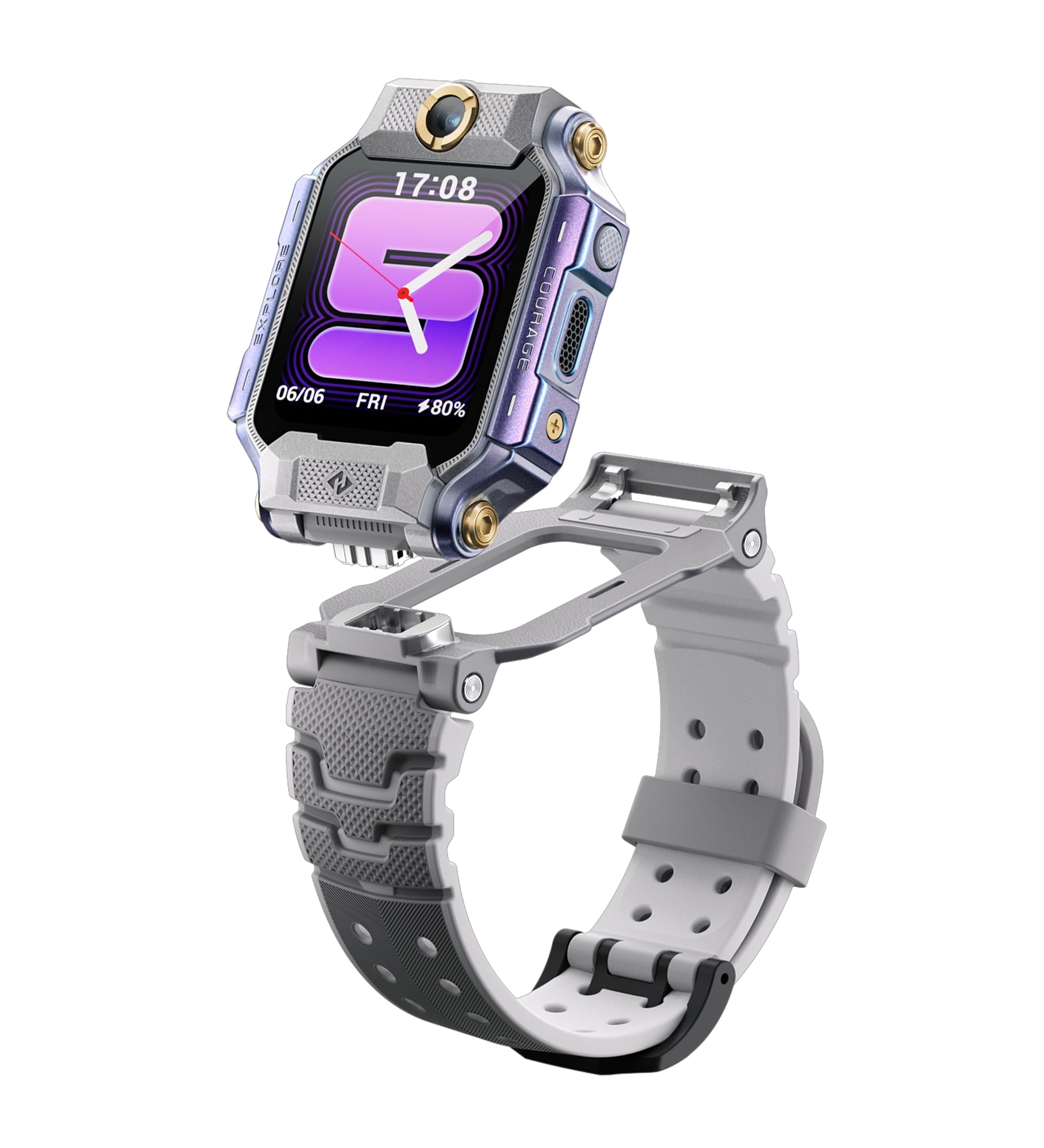 Kids GPS Smartwatch HD Video Calling 4G Real-Time Tracking IPX8 Water Resistant