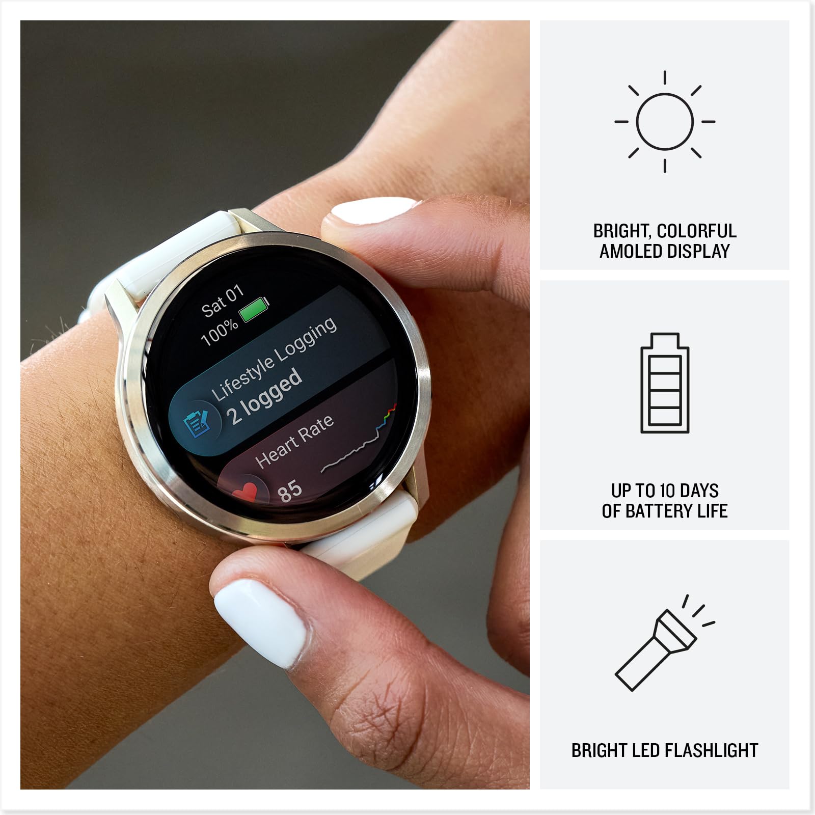 Venu 4 Fitness Smartwatch Bundle