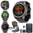 Fenix 7 Series GPS Adventure Smartwatch Bundle Charging Stand