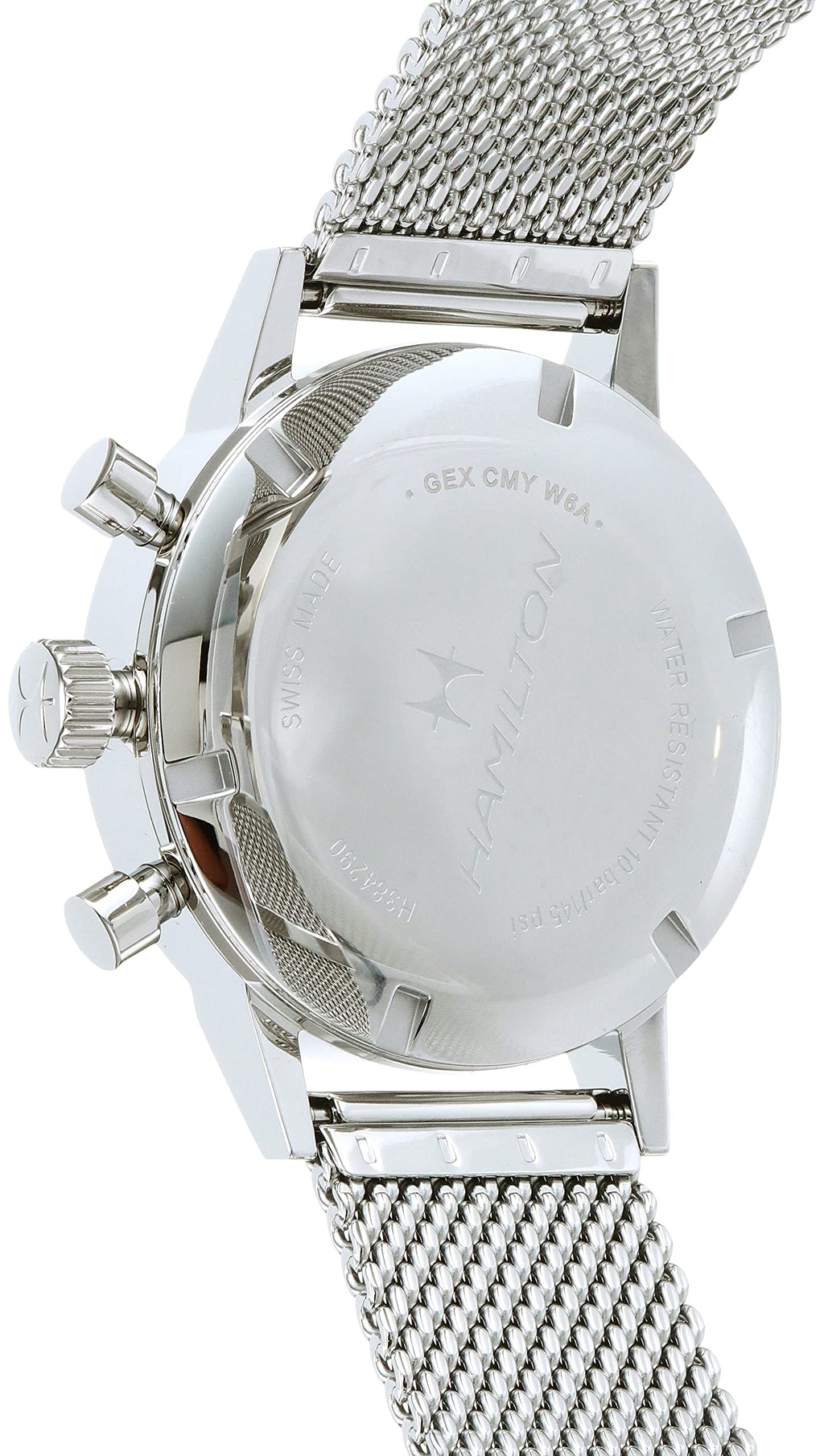 American Classic Intra-Matic Mechanical Watch 40mm Black Dial Stainless Steel Strap