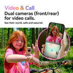 Kids GPS Smartwatch HD Video Calling 4G Real-Time Tracking IPX8 Water Resistant