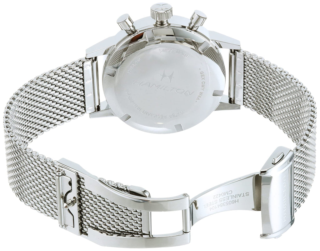 American Classic Intra-Matic Mechanical Watch 40mm Black Dial Stainless Steel Strap