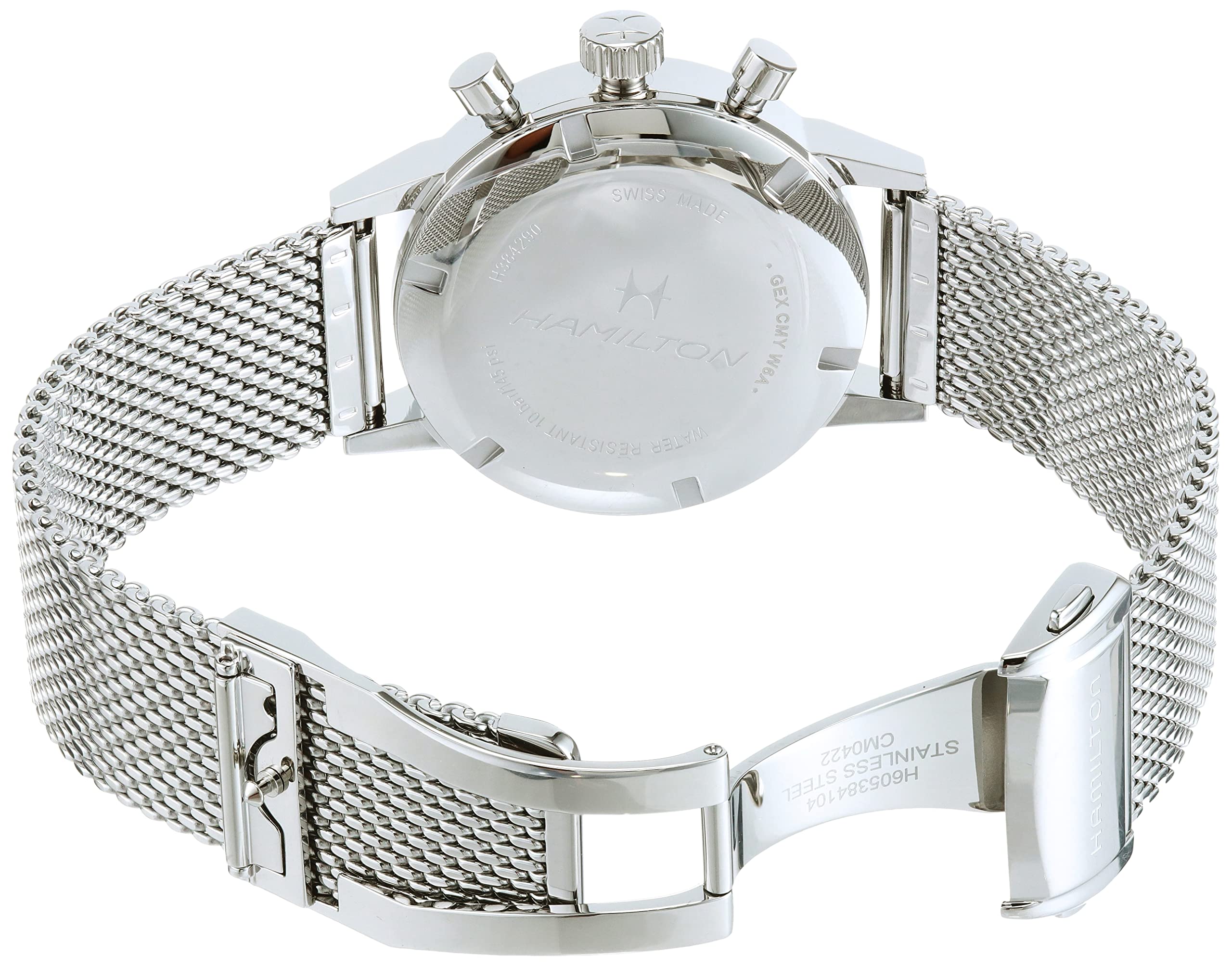 American Classic Intra-Matic Mechanical Watch 40mm Black Dial Stainless Steel Strap